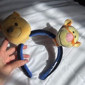 Disney Winnie the Pooh and Tigger Plush Headband - Authentic from parks!